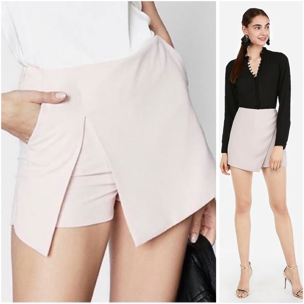 Express Light Pink Skort